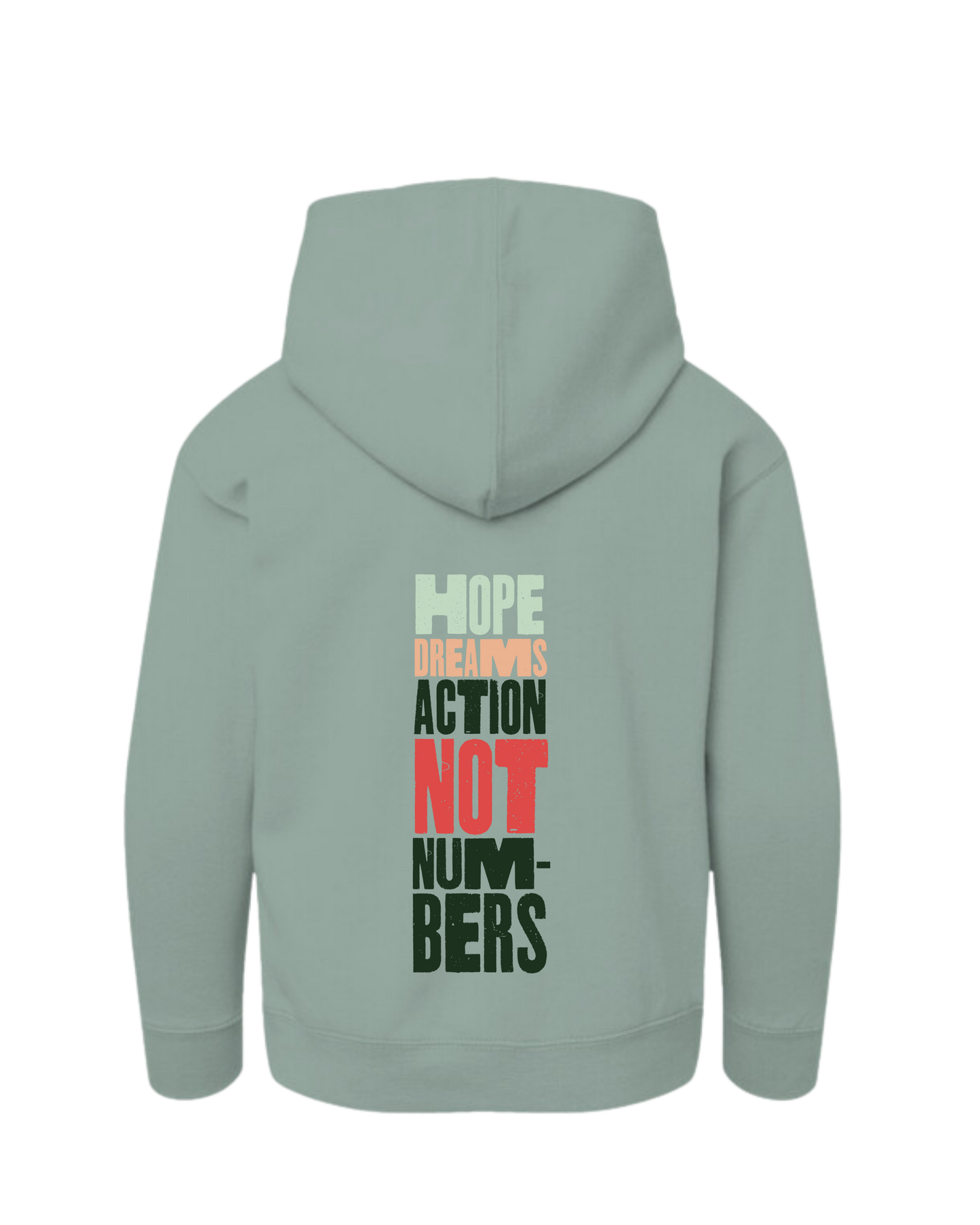 Hoodie for Kids – Dusty Green (Pre-Order)