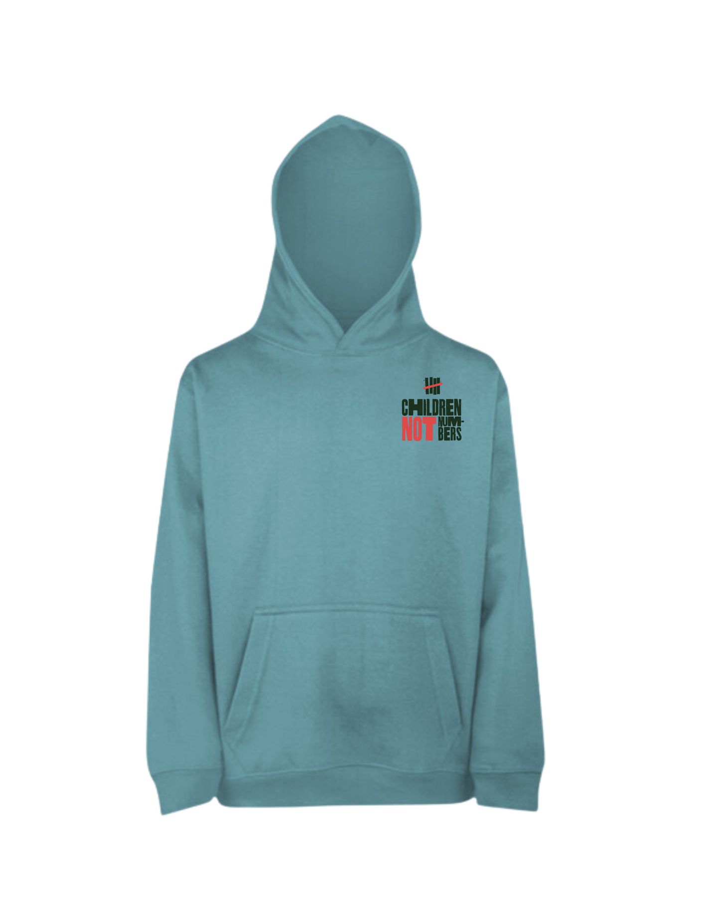 Rainbow Hoodie for Kids – Seafoam (Pre-Order)