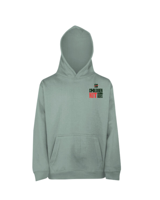Hoodie for Kids – Dusty Green (Pre-Order)