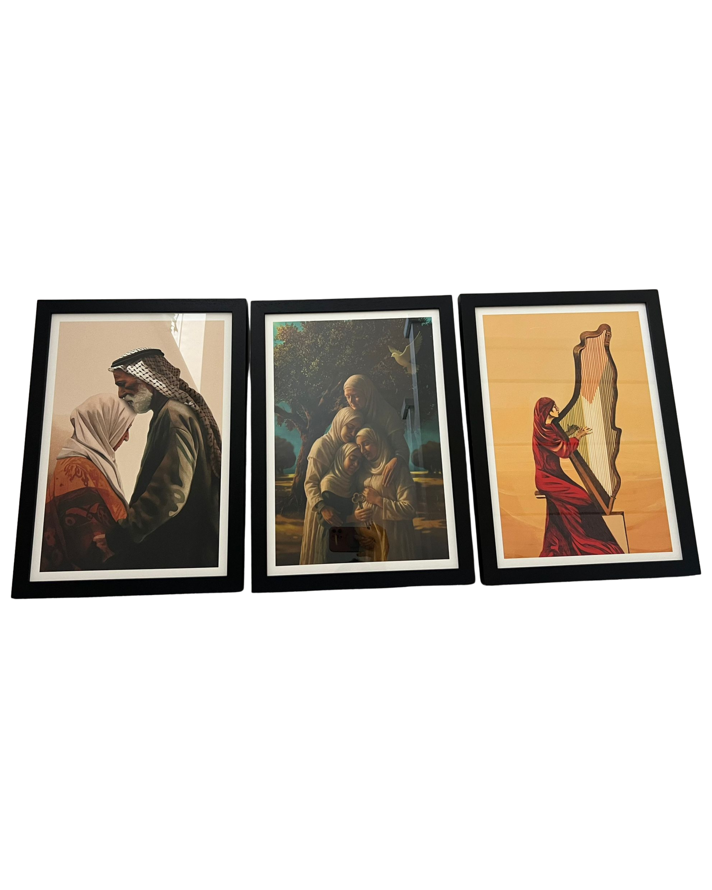 Prints from Palestine (Set of 3 - Framed)